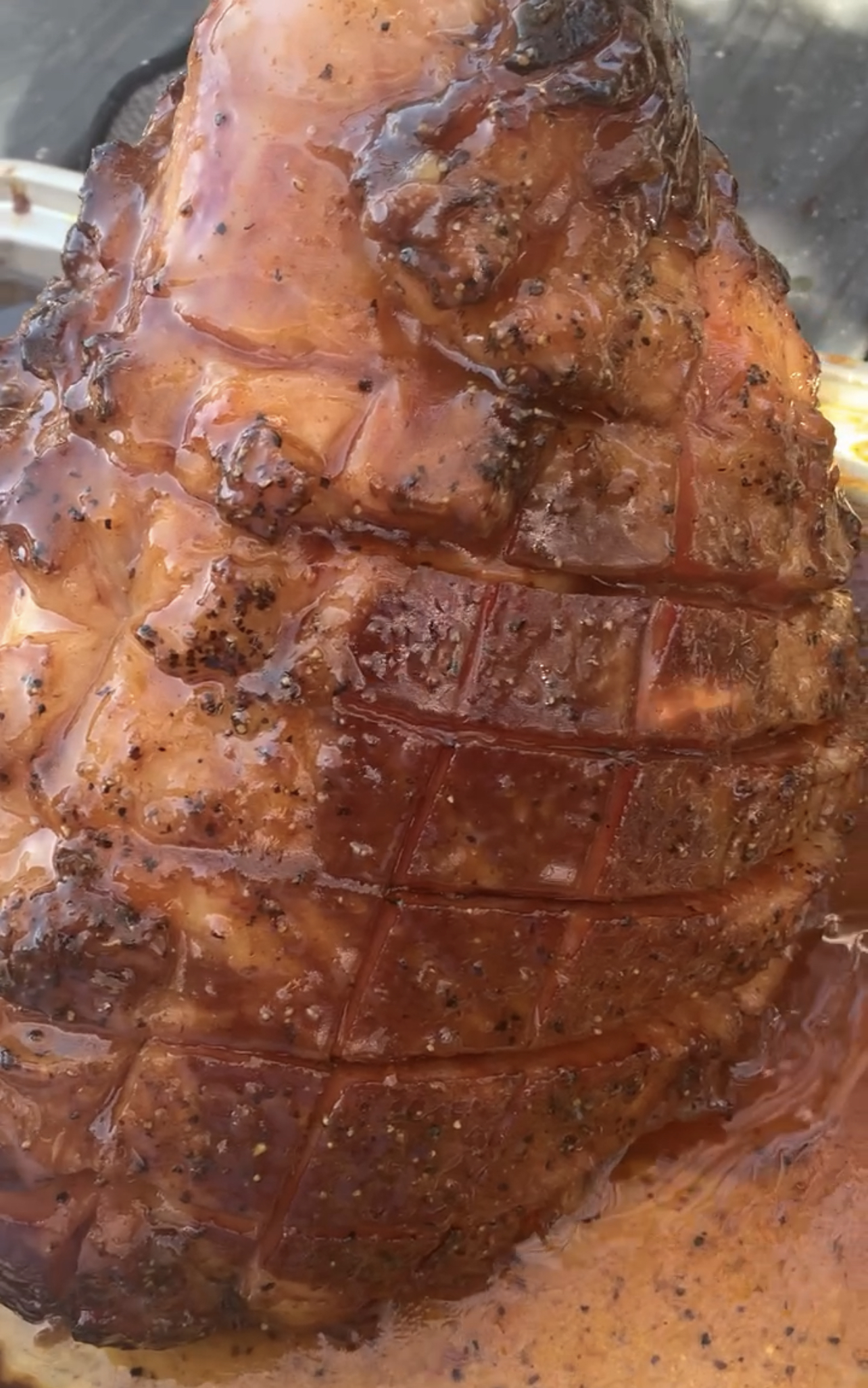 Apricot & Mustard Glazed Ham How low can you slow?